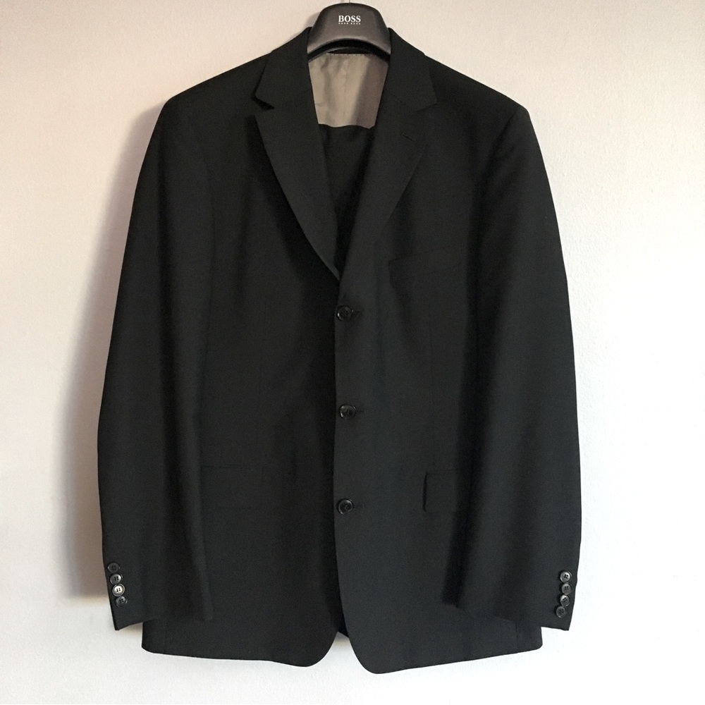 Hugo Boss Suit Scorsese Movie Suit Virgin Wool EUC